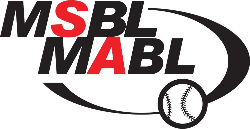 Men's Senior Baseball League Logo